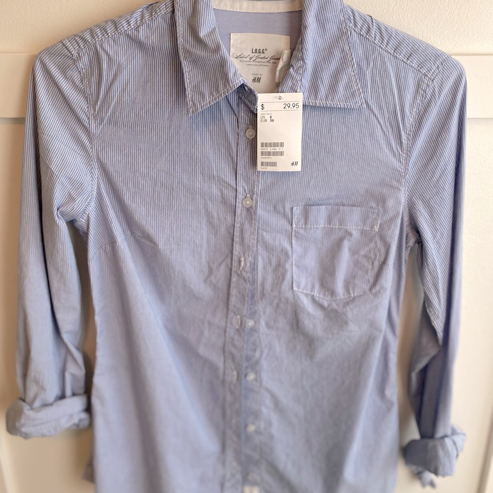 Button up H&M Dress Shirt